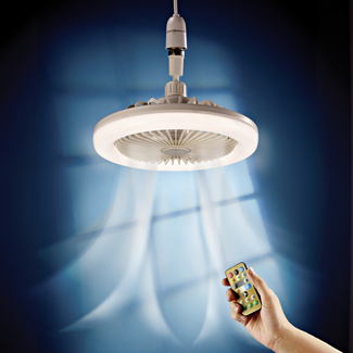 Ventilateur de plafond avec lumière Bergström